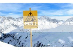 手机怎么是3g网络（我手机怎么是3g网络）